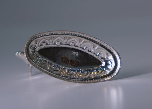 Pure Silver Cow and Calf Idol 14 grams